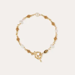 Bracelet Rosario - Nacre blanche