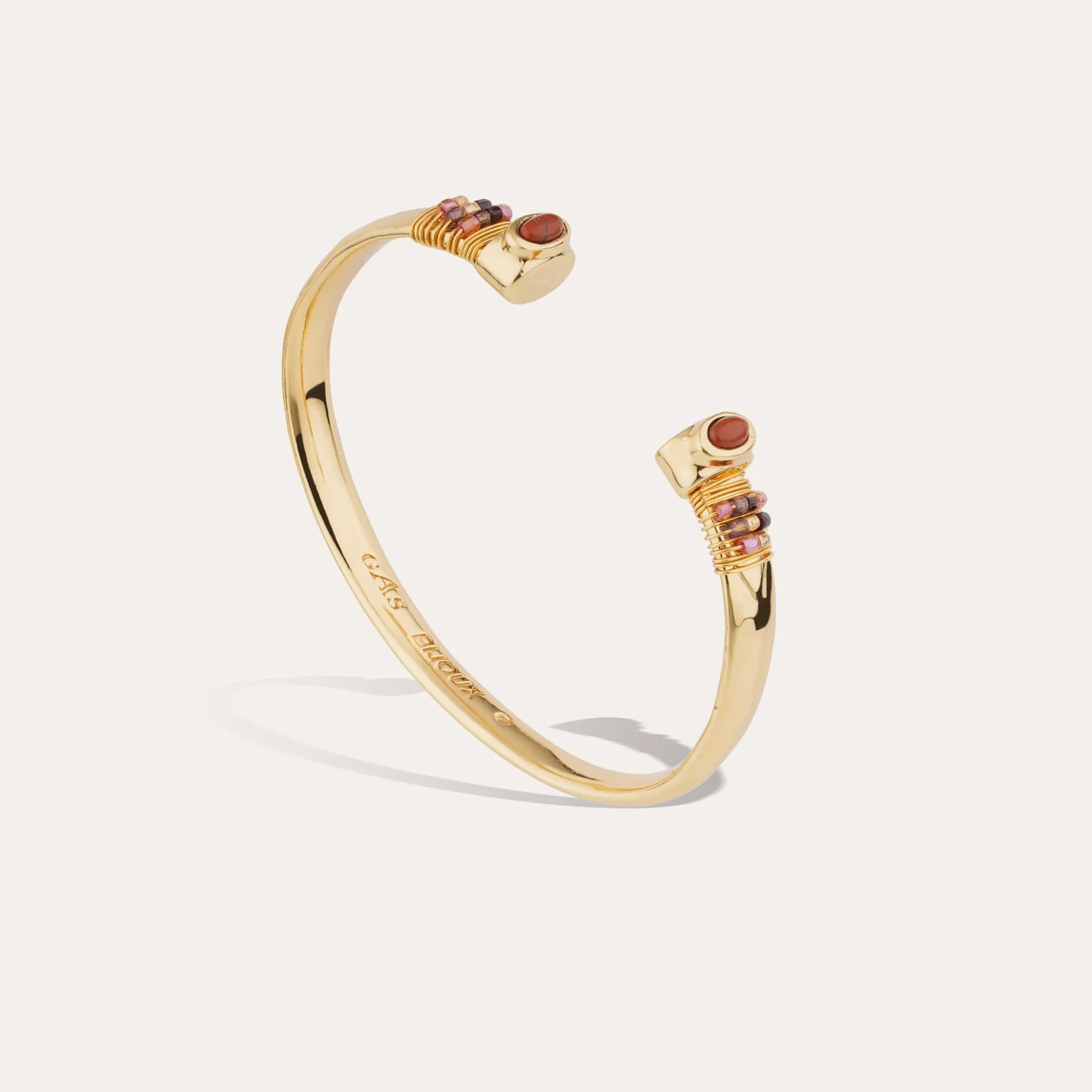 Bracelet Sarina - Jaspe rouge
