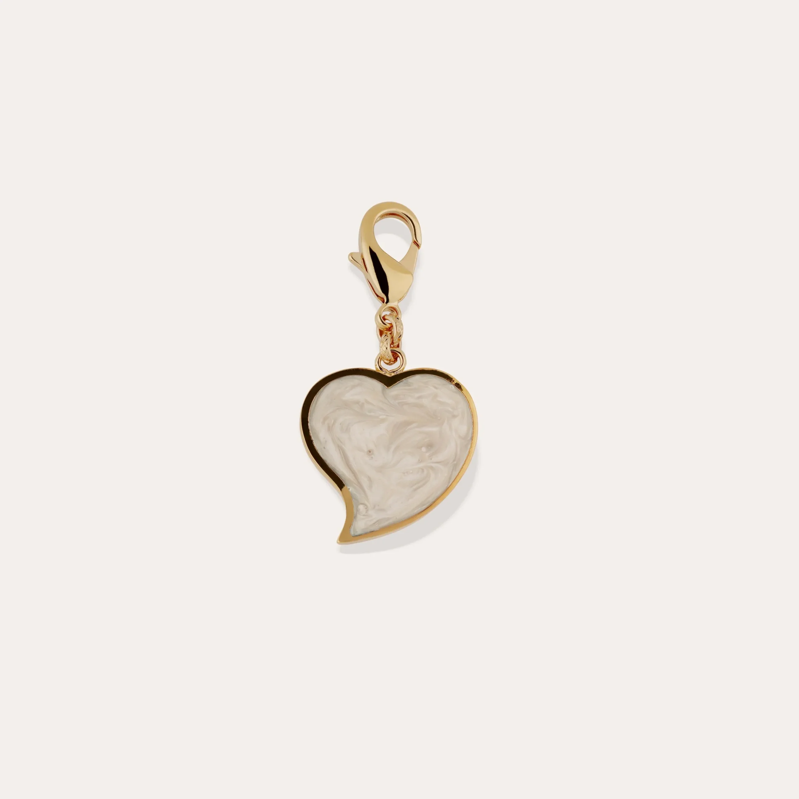 Charm pendentif Mirage Coeur émail grand modèle
