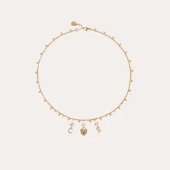 Charms pendentif lettre C strass