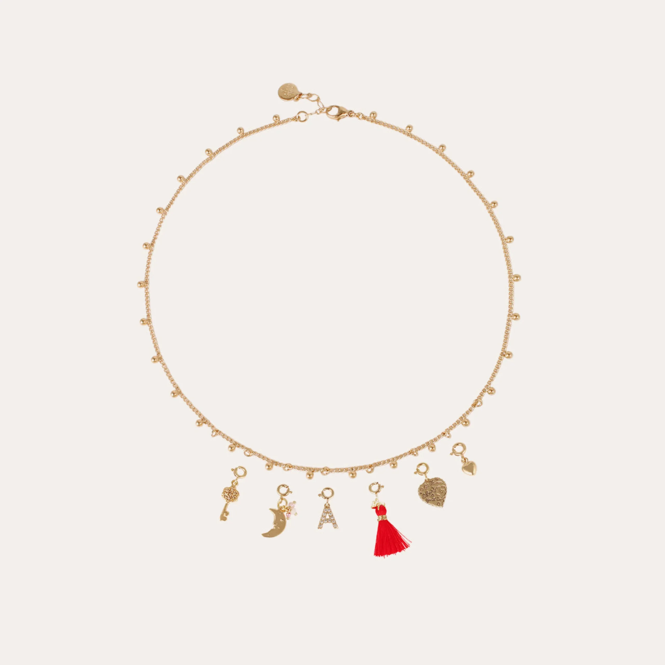 Charms pendentif lettre L strass