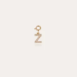 Charms pendentif lettre Z strass