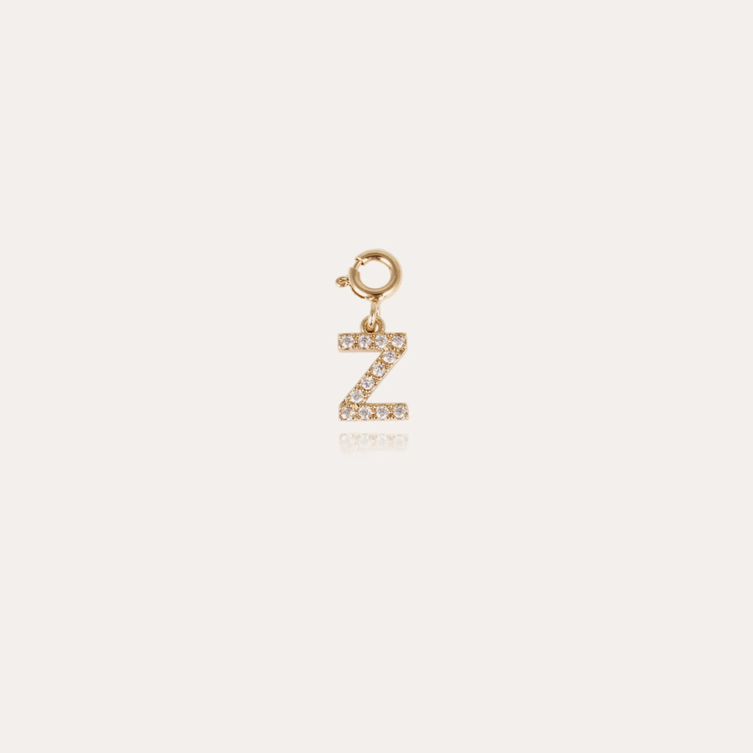 Charms pendentif lettre Z strass