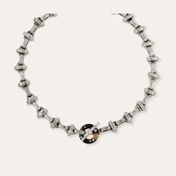 Collier Adrian acétate - Écaille