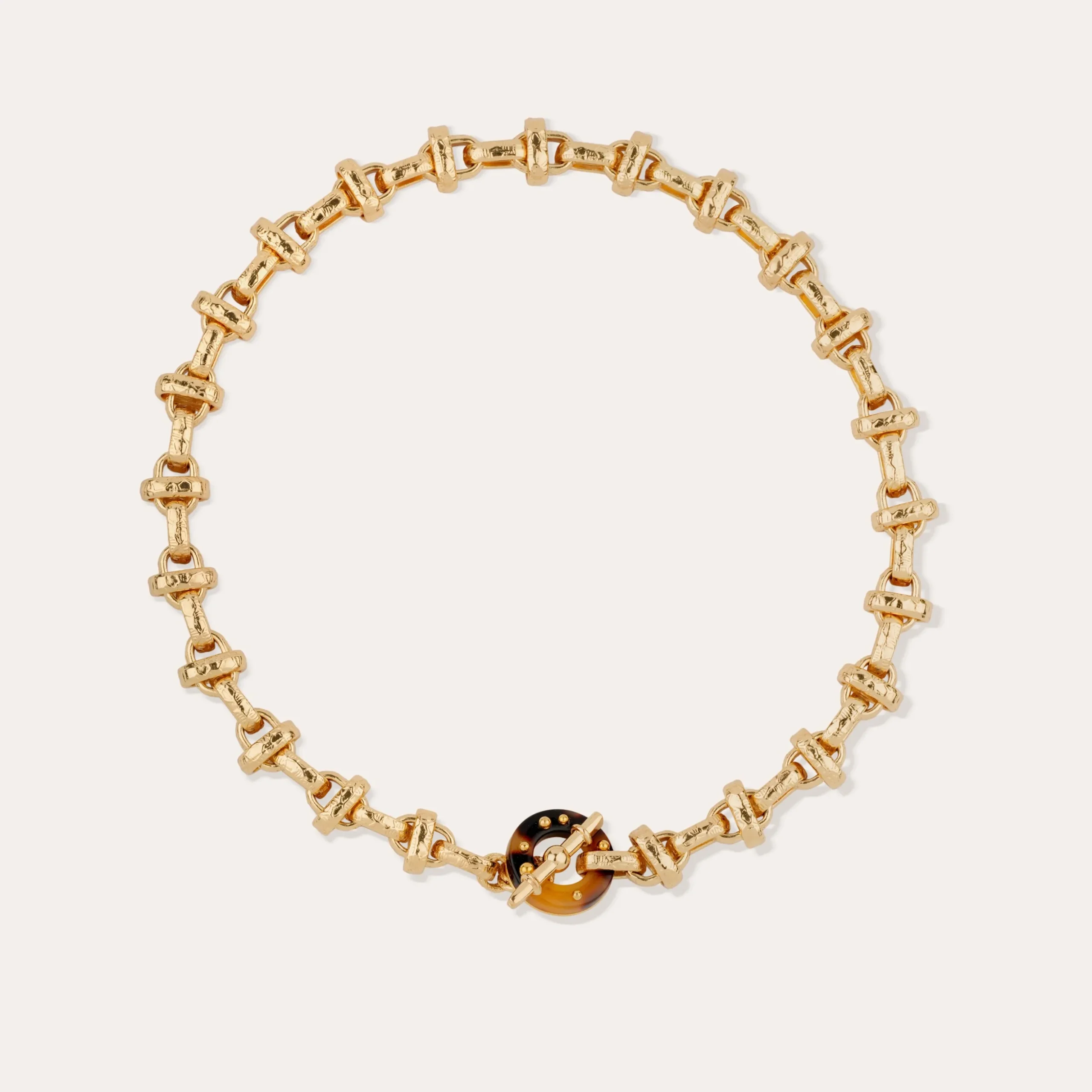 Collier Adrian acétate - Écaille