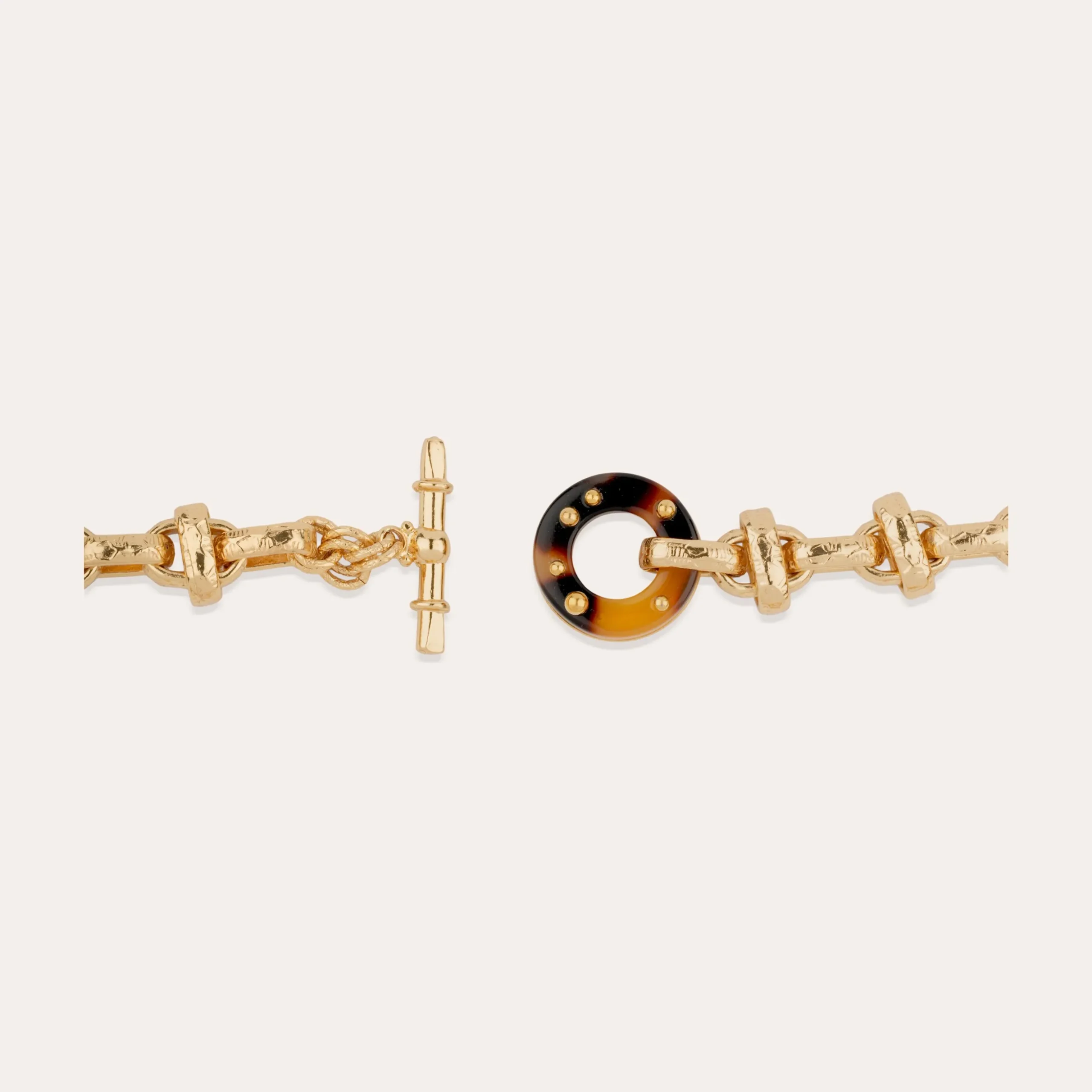 Collier Adrian acétate - Écaille