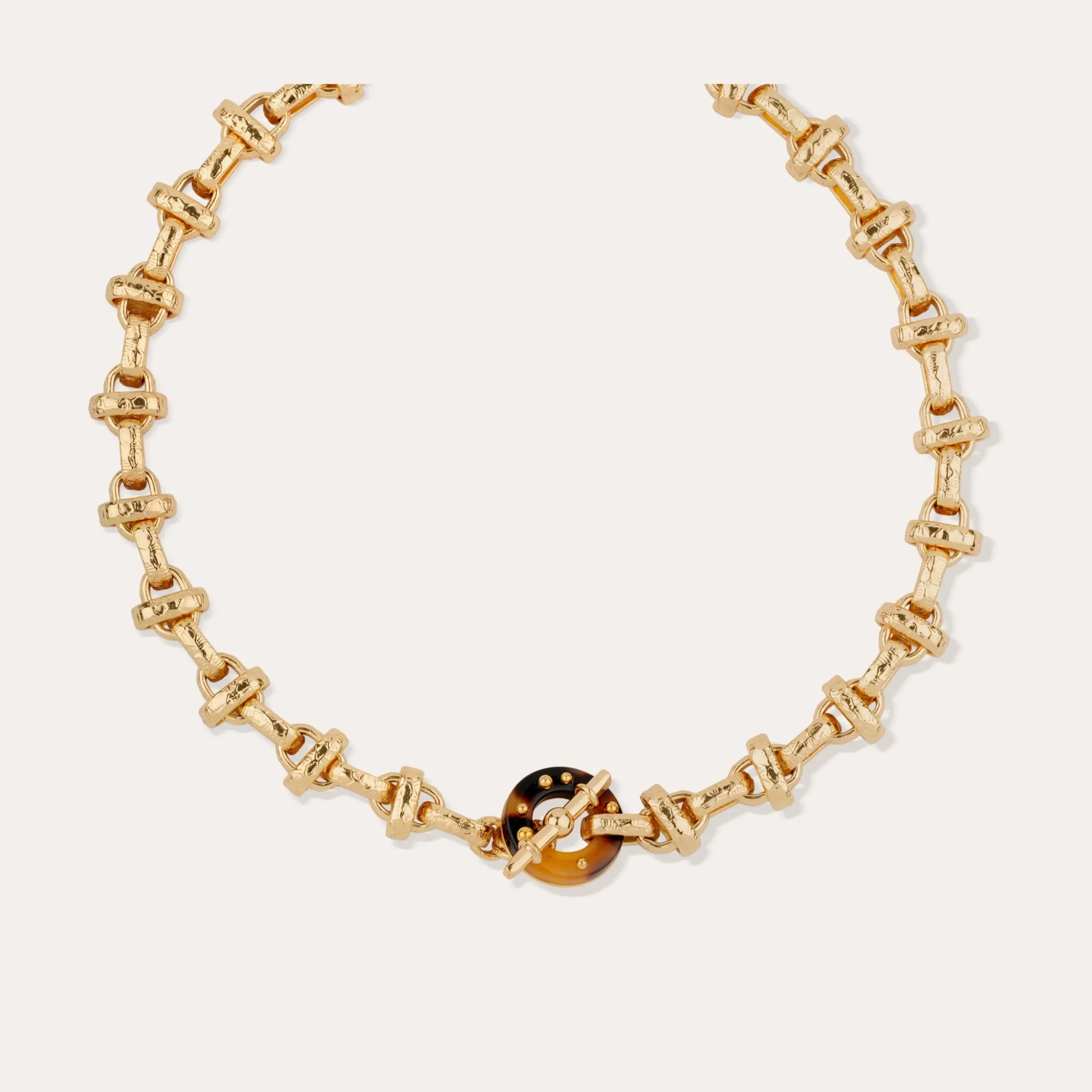 Collier Adrian acétate - Écaille
