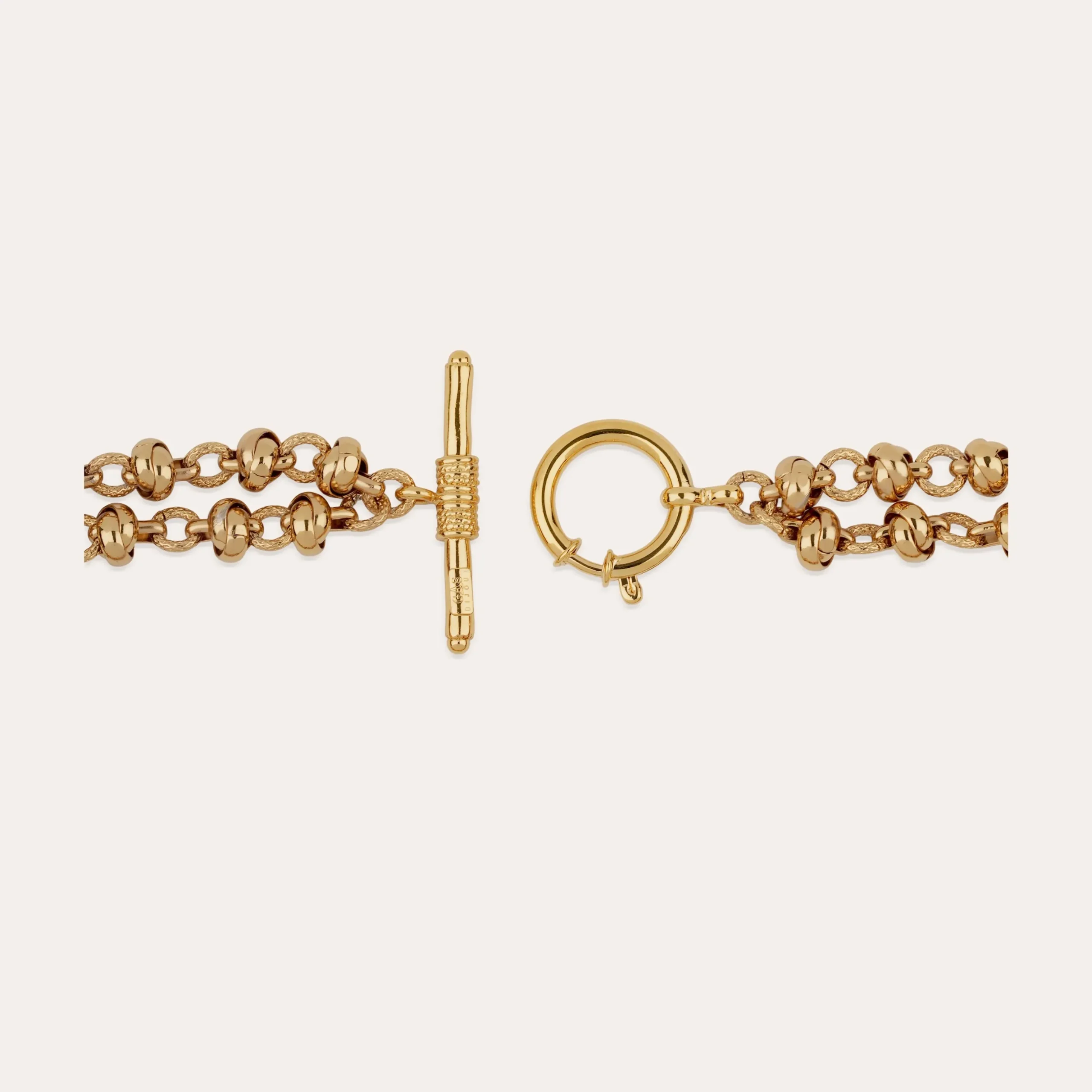 Collier Atik chaîne double