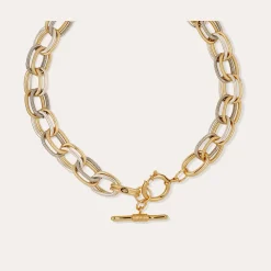 Collier Bell bicolore