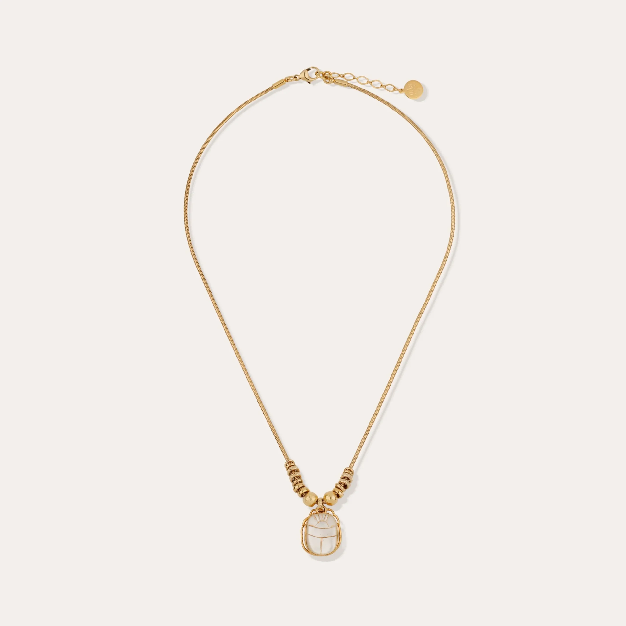 Collier Bia Scaramouche - Nacre Blanche