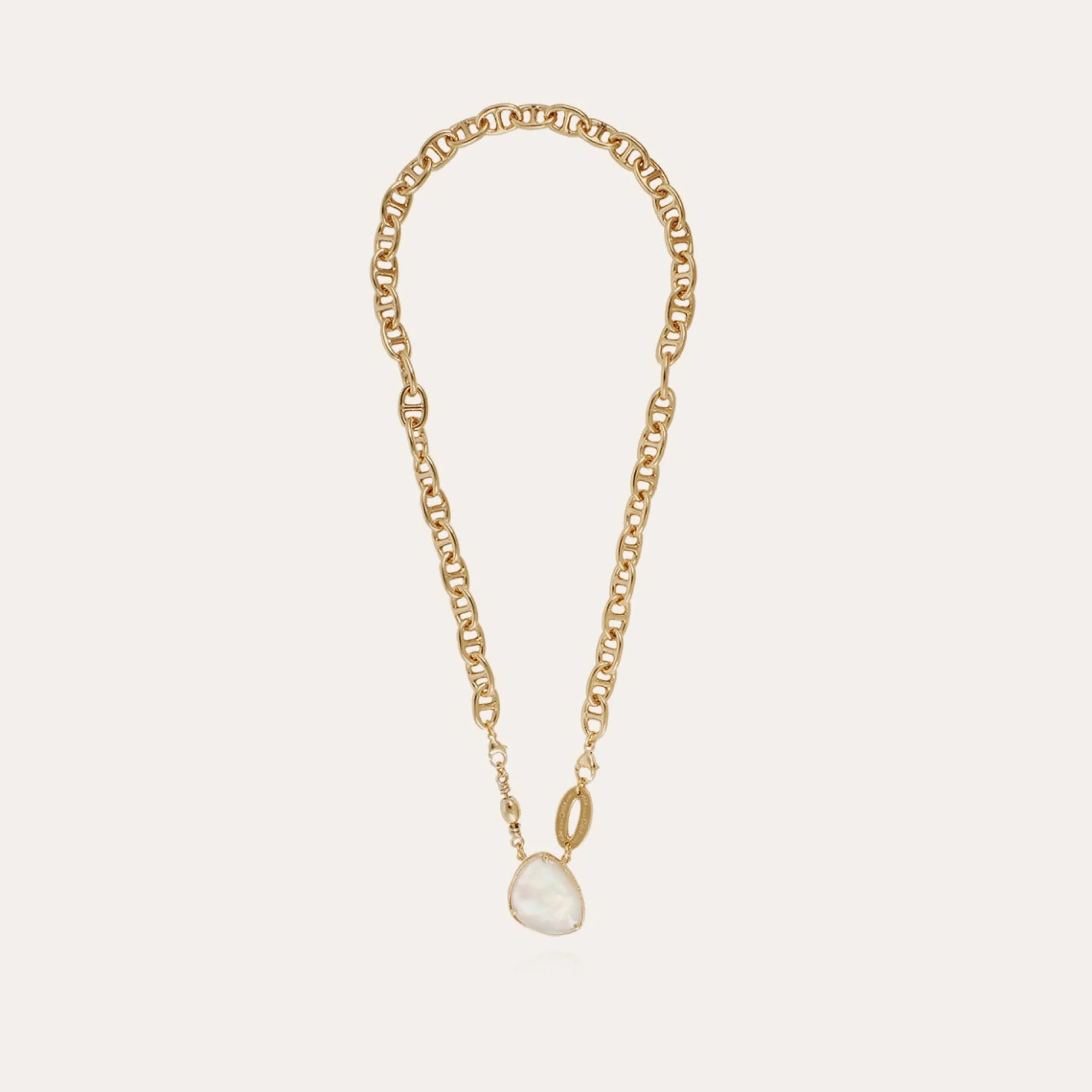 Collier Billy - Nacre blanche