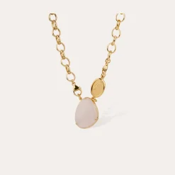 Collier Billy - Quartz rose