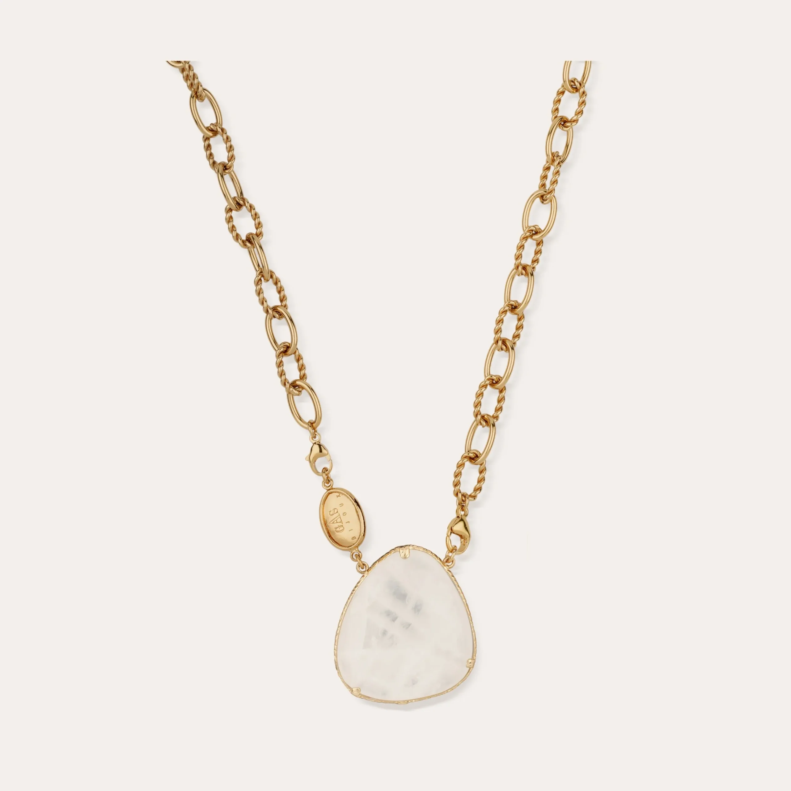 Collier Billy Silia grand modèle - Cristal de roche
