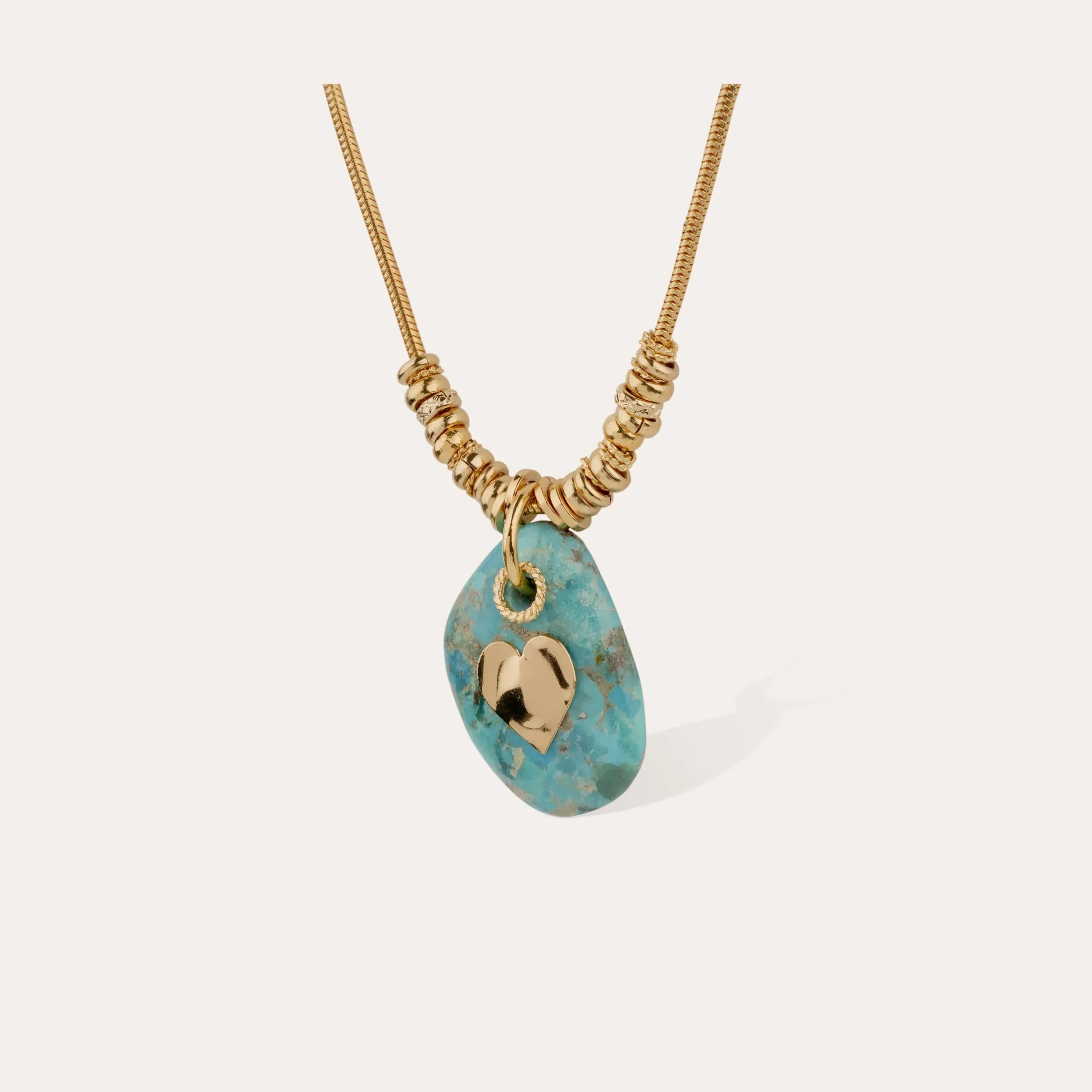 Collier Galet - Turquoise