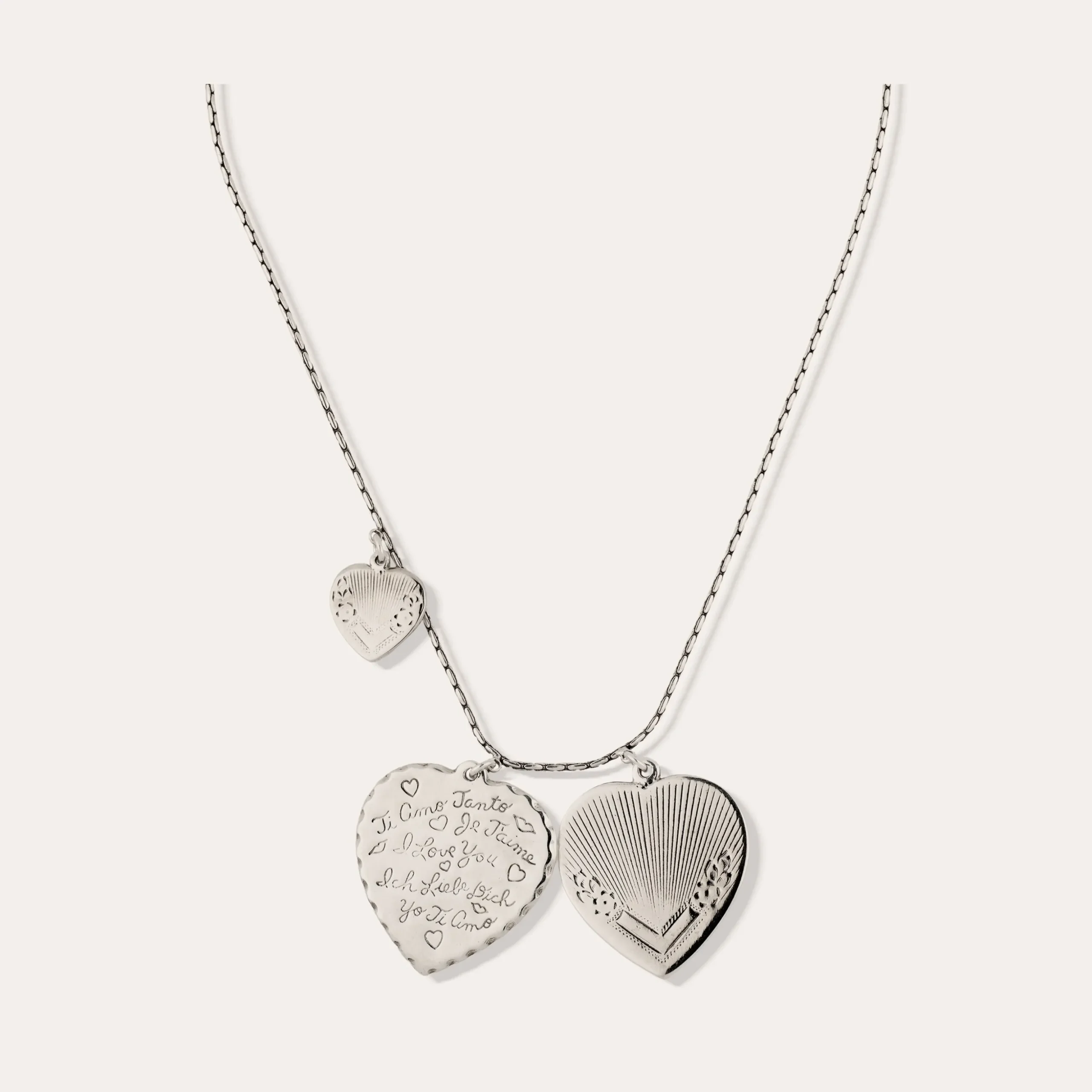 Collier "I Love you"