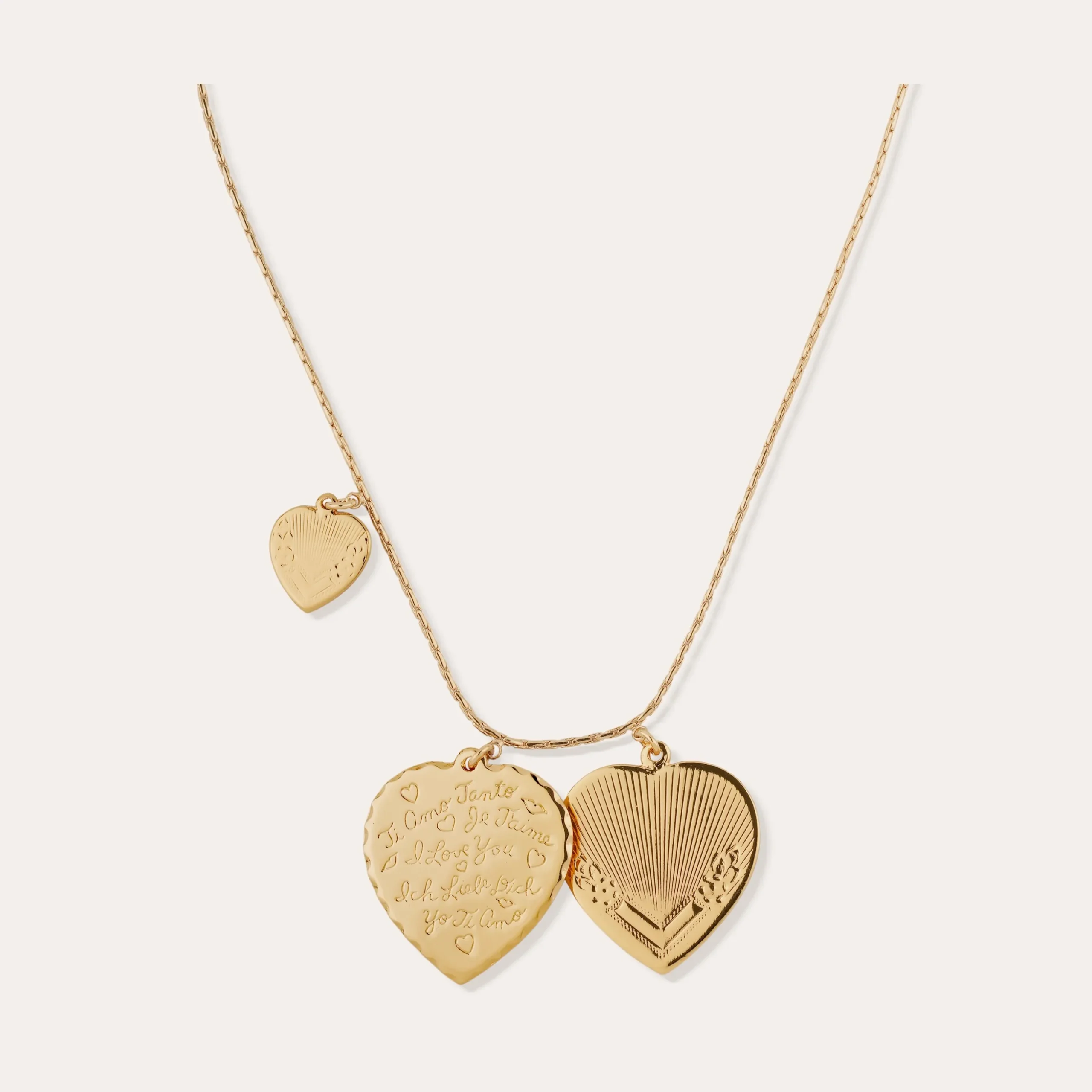Collier "I Love you"