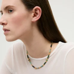 Collier Kali - Vessonite & Fluorine