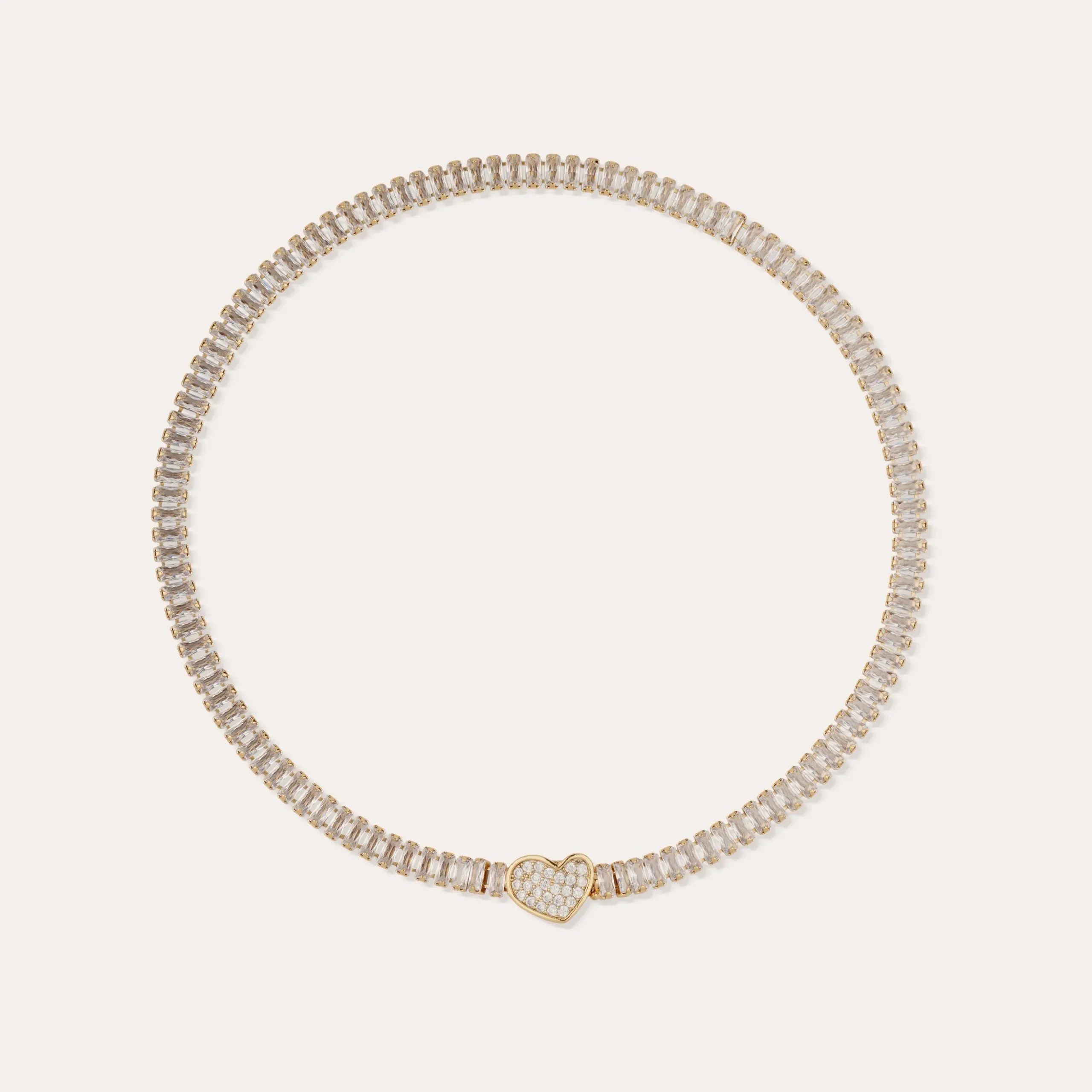 Collier Pailette Coeur