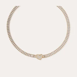 Collier Pailette Coeur