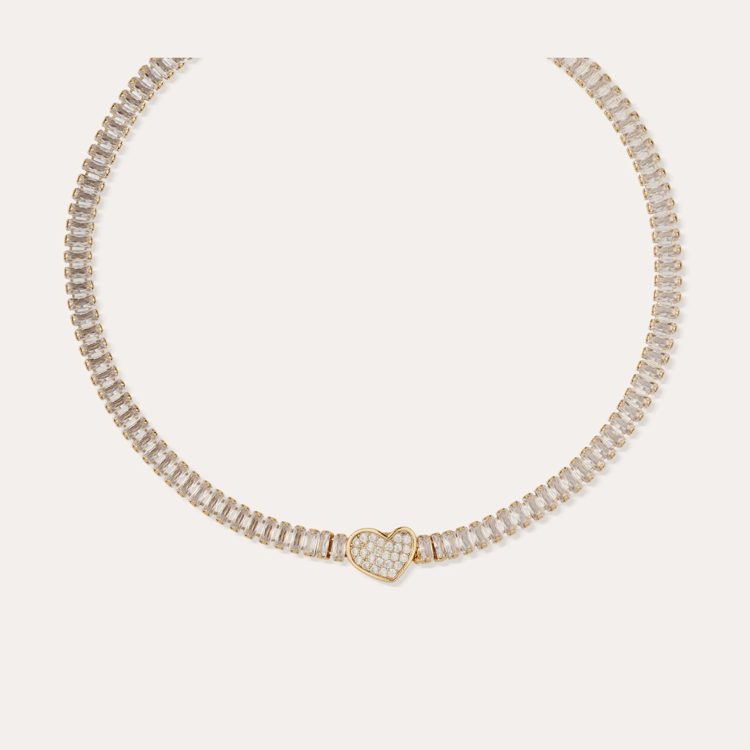 Collier Pailette Coeur
