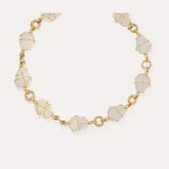 Collier Rainbow multi - Cristal de roche