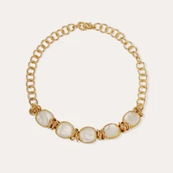 Collier Sirena - Nacre blanche
