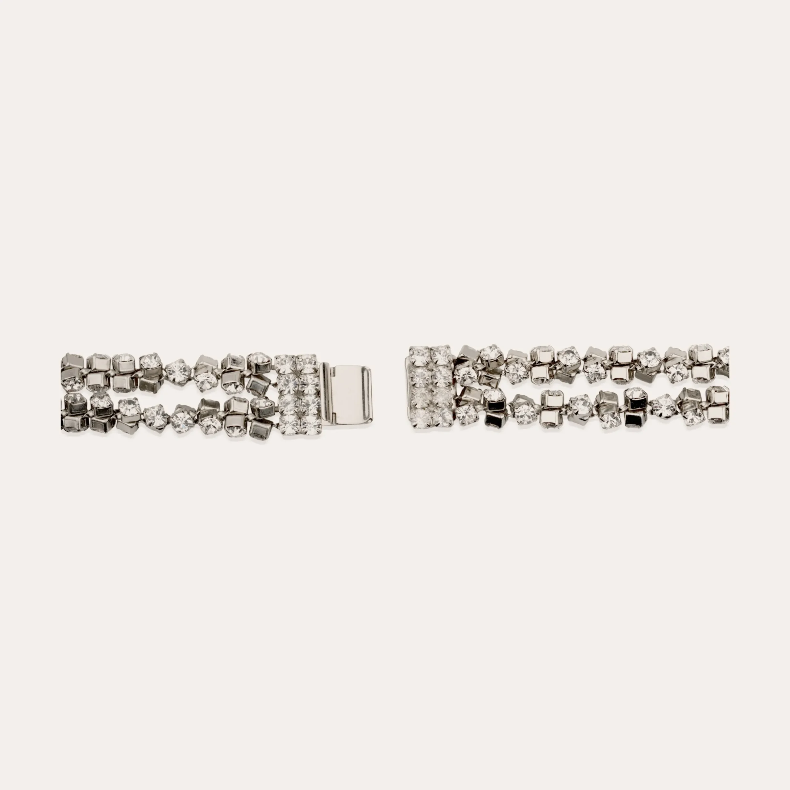 Collier Trevise finition rhodium