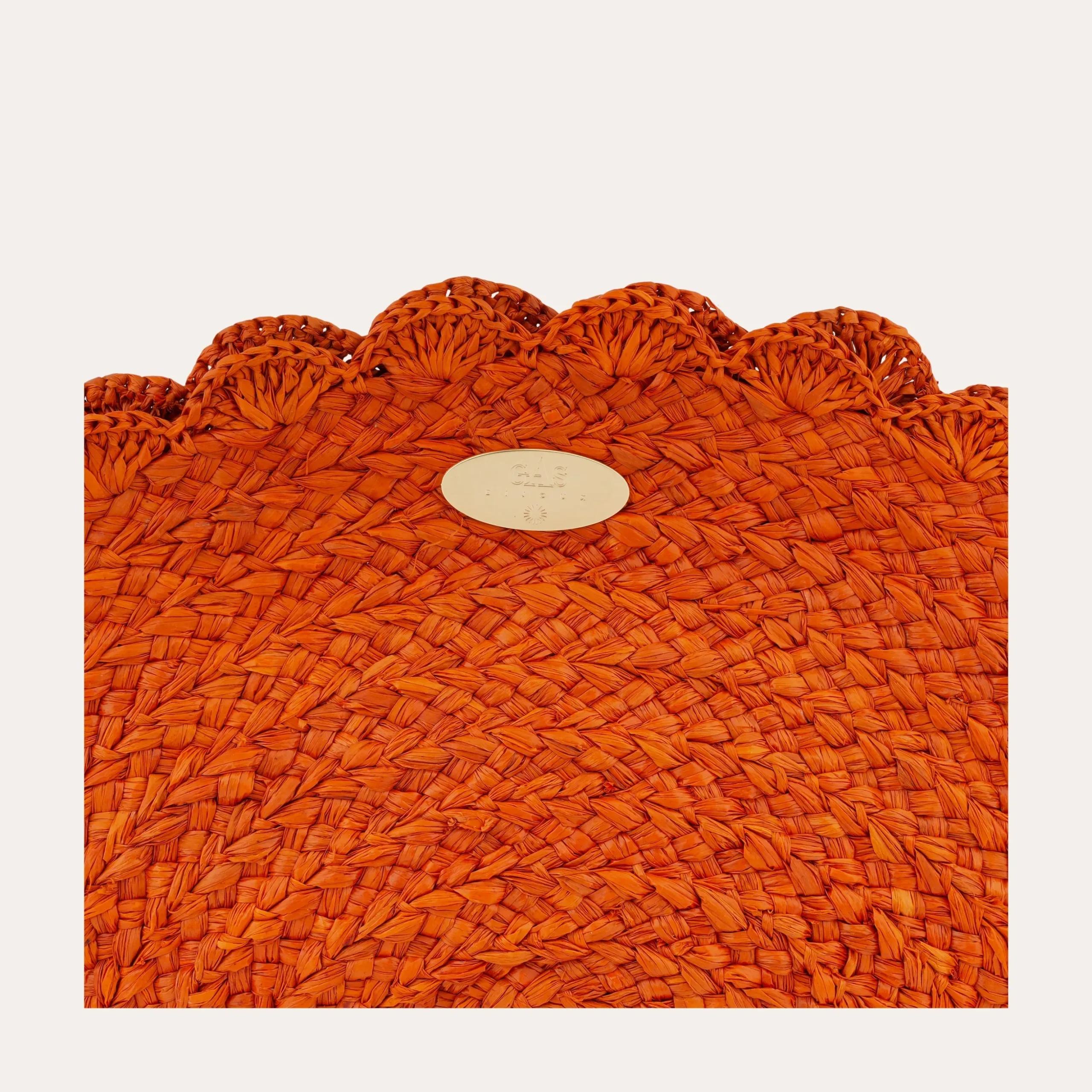 Sac pochette Sun raphia