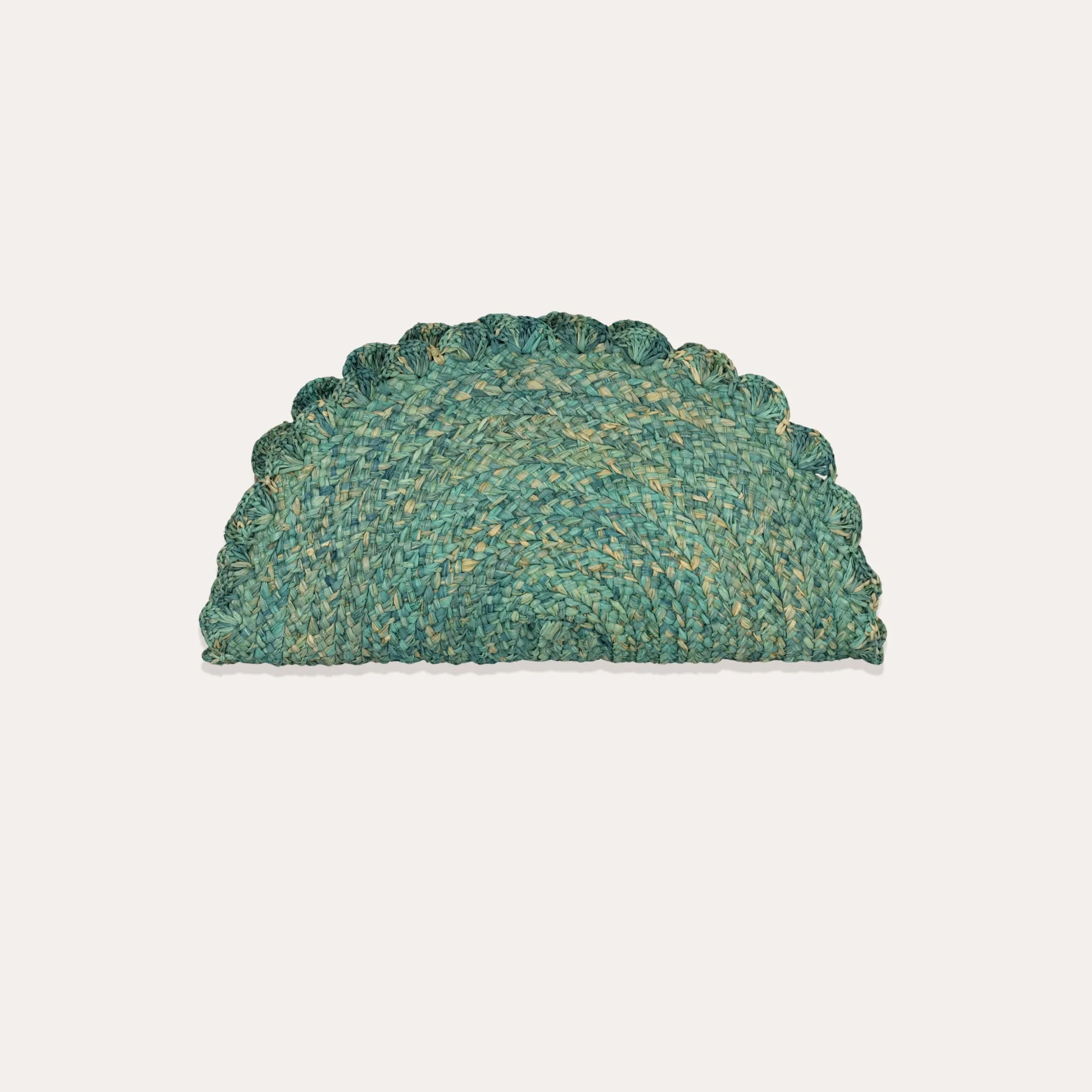 Sac pochette Sun raphia