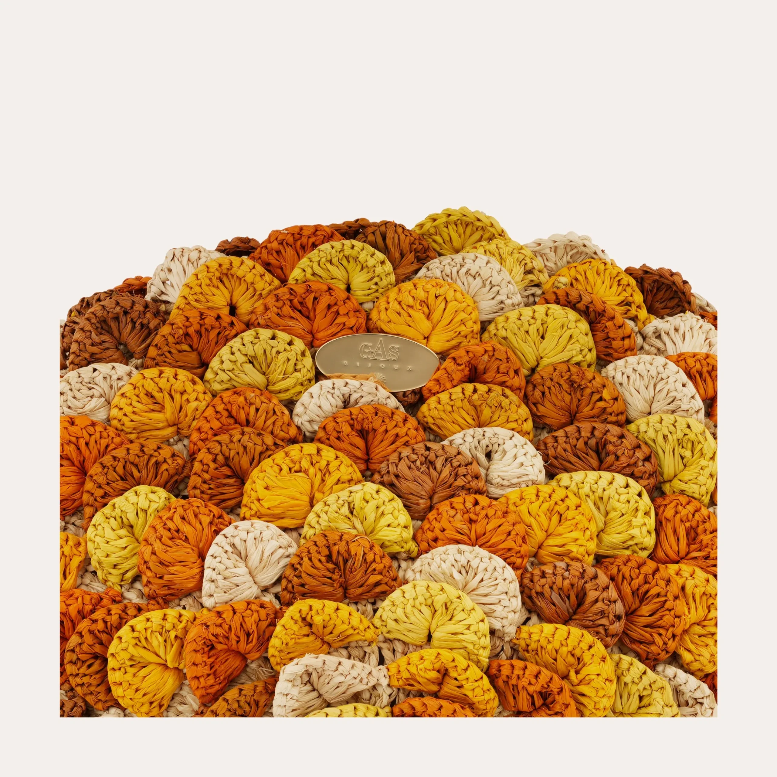 Sac pochette Sun Sirena raphia