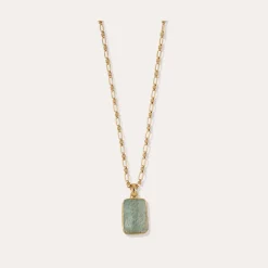 Sautoir Aura - Amazonite