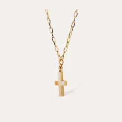 Sautoir Croix émail petit modèle